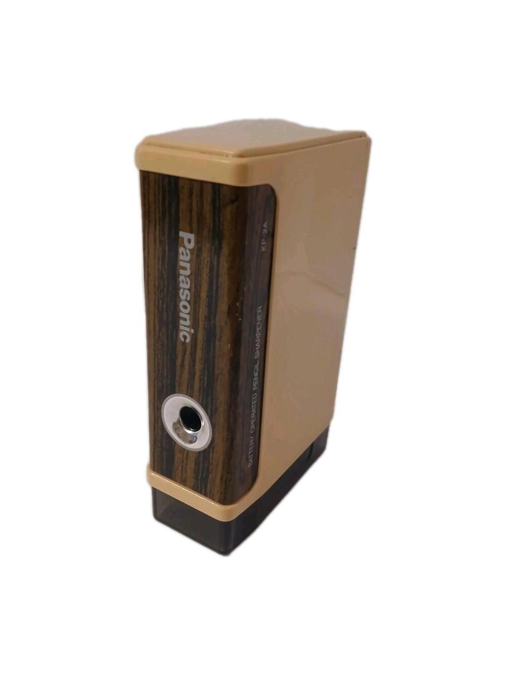 Vintage Panasonic KP-2A Battery Operated Pencil Sharpener Tested Working...